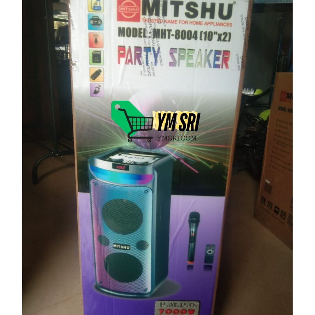 MITSHU Party Speaker MHT-8004( 10'x2)